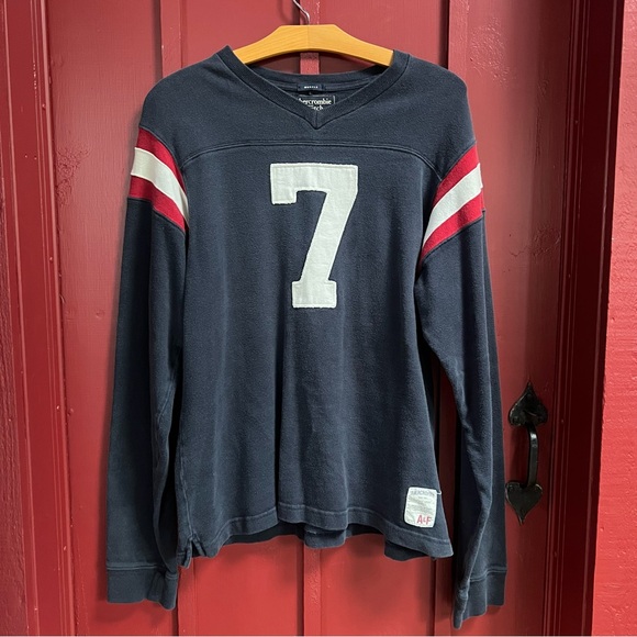 Abercrombie & Fitch Rugby Vintage Muscle Fit Shirt
